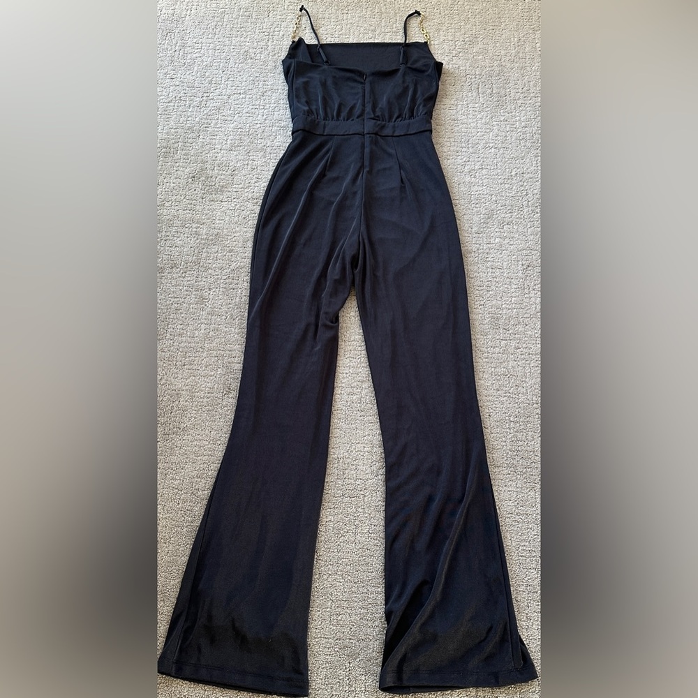 Black Wide-Leg Pants
